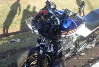 foto de Motociclista morre em grave acidente na BR 376