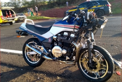 foto de Motociclista morre em grave acidente na BR 376