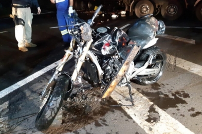 foto de Garupa da moto que morreu na BR-376, em Marialva é identificado 