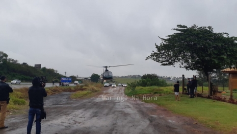 foto de Mandaguaçu: criança é socorrida de helicóptero após se afogar em piscina de chácara