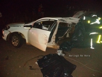 foto de Grave acidente mata dois adultos e duas crianças entre Goioerê e Rancho Alegre