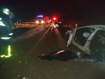 foto de Grave acidente mata dois adultos e duas crianças entre Goioerê e Rancho Alegre