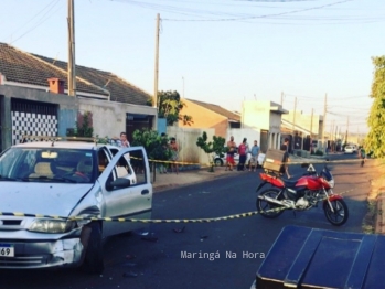 foto de Motociclista morre após colisão com carro, em Sarandi