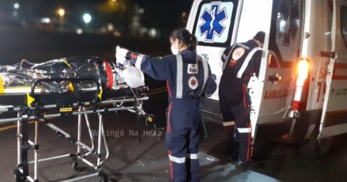 Idoso morre após ser atingido por carro no Contorno Sul em Maringá