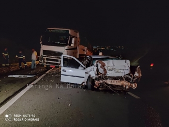 foto de Acidente na rodovia PR-444, em Mandaguari mata casal e criança é socorrida em estado grave