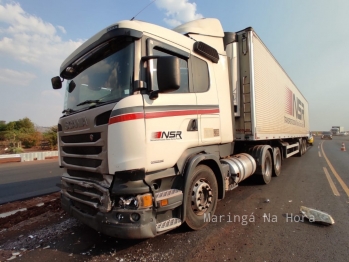 foto de Motorista fica ferido após colisão frontal contra carreta na PR-323 entre Água Boa e Doutor Camargo