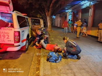 foto de Homem é atingido por quatro facadas durante desentendimento, em Maringá