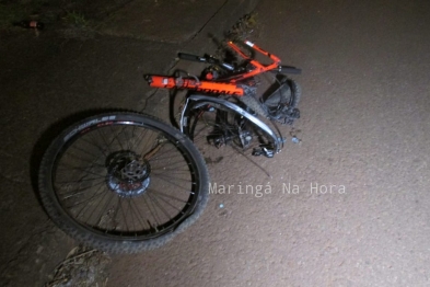 foto de Ciclista de 45 anos morre atropelado por carro na marginal da rodovia em Paiçandu