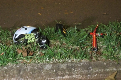 foto de Ciclista de 45 anos morre atropelado por carro na marginal da rodovia em Paiçandu