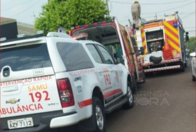 foto de Morre no hospital trabalhador que sofreu uma queda aproximadamente 7 metros, em Paiçandu