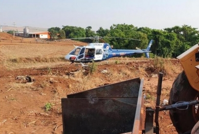 foto de Trabalhador é socorrido em estado grave pós ser atingido por BAG 1000 kg 