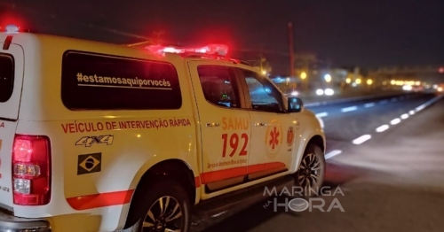 Pedestre morre atropelado por moto em Sarandi