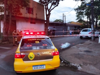 foto de Rapaz é morto com mais de 10 tiros após briga de trânsito, em Maringá 