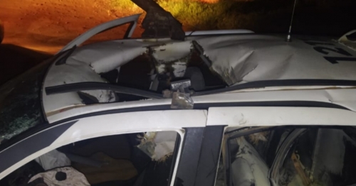 Policiais militares vão atender ocorrência de perturbação do sossego e são atacados com artefato explosivo no Paraná