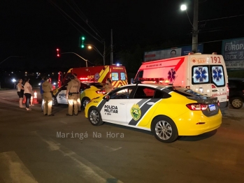 foto de Jovem é atropelado por caminhão no Contorno Sul, em Maringá 