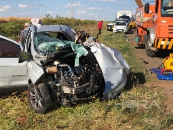 foto de Acidente grave deixa uma pessoa morta e outra gravemente ferida na PR-463