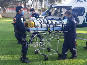 foto de Acidente grave deixa uma pessoa morta e outra gravemente ferida na PR-463