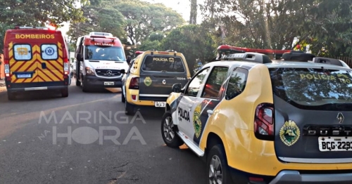 Homem mata enteada e atira contra esposa na Zona 04, em Maringá