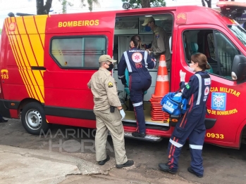 foto de Trabalhador sofre ferimentos graves após contrapeso de empilhadeira tombar, em Maringá