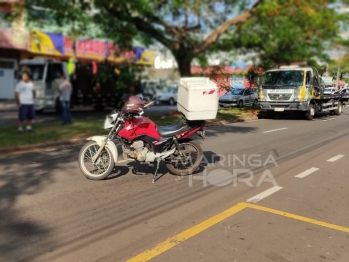 foto de Mulher fica gravemente ferida após ser atropelada por moto em Maringá