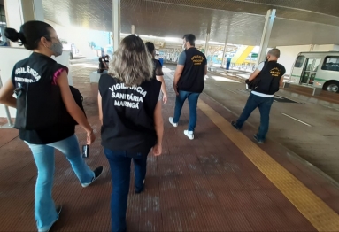 foto de Procon e Vigilância Sanitária fazem vistoria surpresa no Terminal Intermodal  de Maringá 