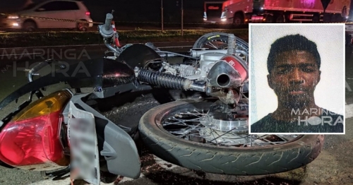 Jovem morre atropelado por moto na BR-376