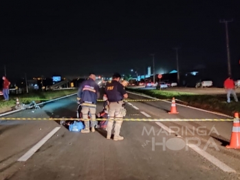 foto de Jovem morre atropelado por moto na BR-376