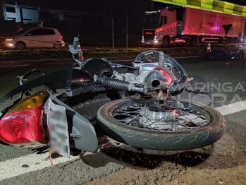 foto de Jovem morre atropelado por moto na BR-376