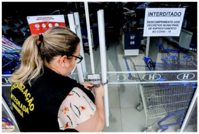 foto de Reincidente, loja Havan é lacrada, interditada e multada  