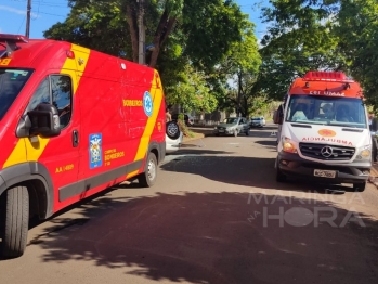 foto de Colisão entre dois veículos deixa 2 pessoas feridas em Maringá