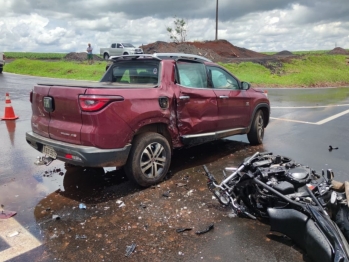 foto de Funcionário do Detran morre em batida entre motocicleta e caminhonete 