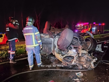 foto de Advogado que dirigia caminhonete morre após bater na traseira de carreta na rodovia 317 em Maringá