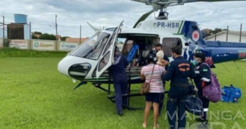 Menino de dois anos sofre queimaduras com água quente, em Goioerê