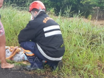 foto de Capotamento entre o Distrito de Iguatemi e a cidade Mandaguaçu deixa quatro pessoas feridas