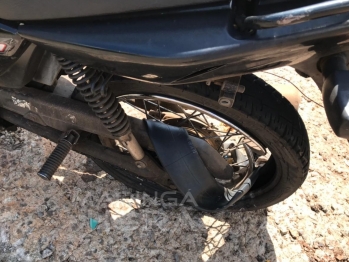 foto de Motociclista sofre traumatismo craniano após acidente no Contorno Sul, em Maringá