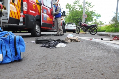 foto de Skatista é atropelado e motorista de carro foge sem prestar socorro, em Maringá