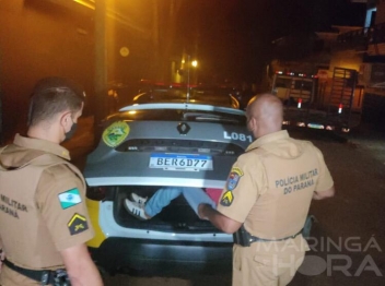 foto de Polícia Militar de Sarandi prende homem que arrastou mulher grávida em Iguatemi