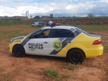 foto de Homem é socorrido em estado grave após cair de aproximadamente 3 metros de altura