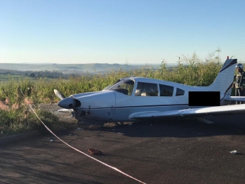 foto de Pouso de emergência de aeronave em Maringá mobiliza recursos de socorro