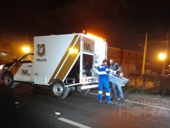 foto de Pedestre morre atropelado por carreta na BR-376, em Sarandi