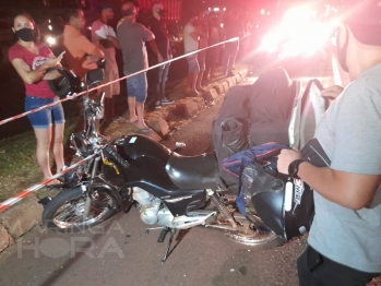 foto de Ciclista atropelado por moto na BR-376 morre no hospital