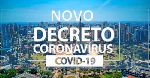 Novo decreto para conter avanço da Covid-19 em Maringá