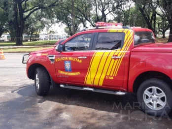 foto de Motociclista morre em colisão com carreta na rotatória da PR-317, em Maringá