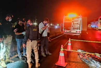 foto de Homem morre após fazer brincadeira no interior do carro na BR-376 em Marialva