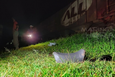 foto de Homem morre após ser atropelado por locomotiva na cidade de Mandaguari