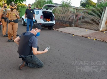 foto de Jovem é executado com mais de 20 tiros na frente da esposa e da filha em Sarandi