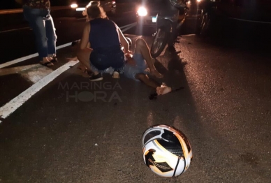 foto de Motociclista sofre ferimentos graves após acidente na rodovia BR-376 