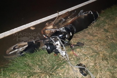 foto de Motociclista sofre ferimentos graves após acidente na rodovia BR-376 