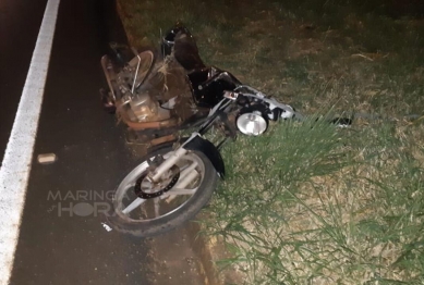 foto de Motociclista sofre ferimentos graves após acidente na rodovia BR-376 