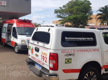 foto de Homem baleado é socorrido, mas morre no H.U em Maringá 